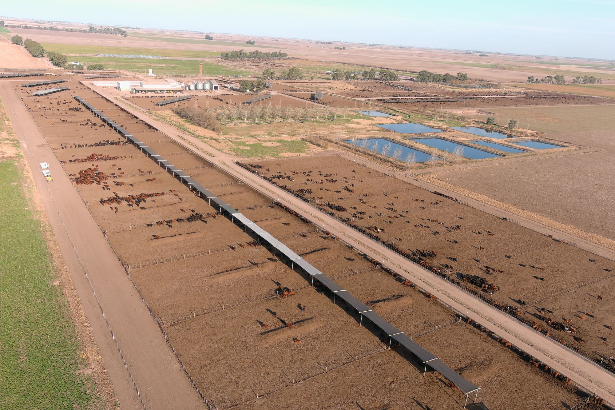 Hacienda de La Criolla en el campo